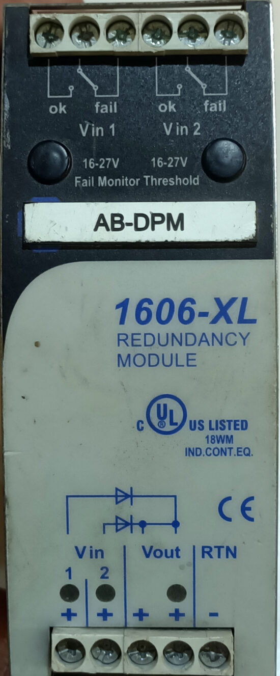 ALLEN-BRADLEY 1606-XLRED20-30 0.5V 30A Dual Redundancy Module P320 - Image 4