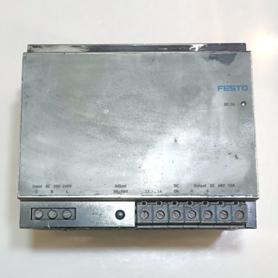 FESTO CACN-3A-7-10 48V 10A AC To DC Single Output Switching Power Supply P322 - Image 2
