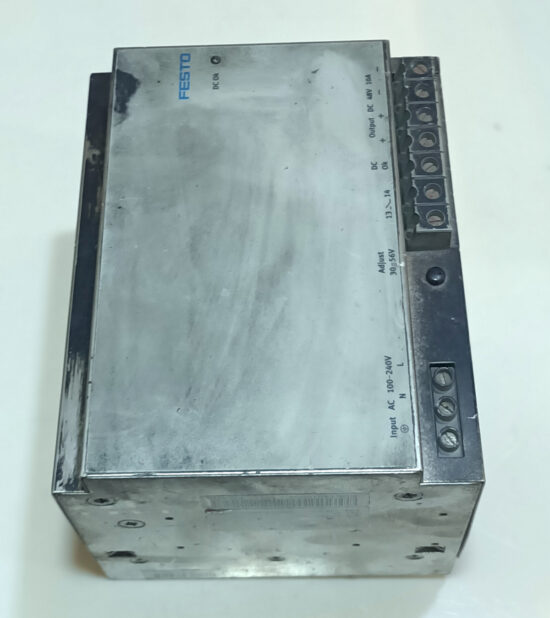FESTO CACN-3A-7-10 48V 10A AC To DC Single Output Switching Power Supply P322 - Image 4