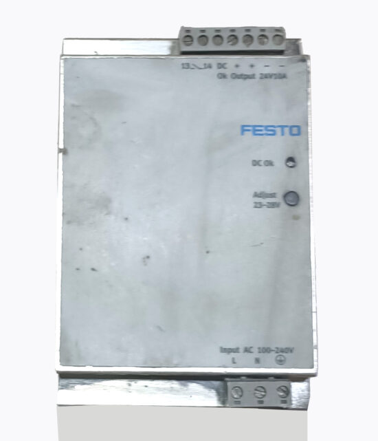 FESTO SVG-1/230VAC-24VDC-10A 24V 10A AC To DC Single Output Switching Power Supply Module P315 - Image 2