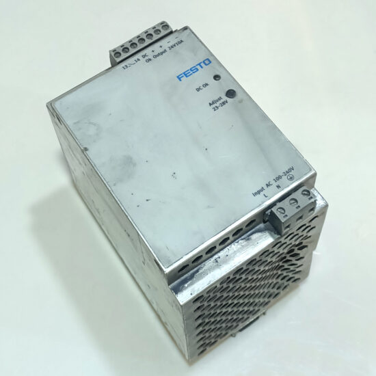 FESTO SVG-1/230VAC-24VDC-10A 24V 10A AC To DC Single Output Switching Power Supply Module P315 - Image 5