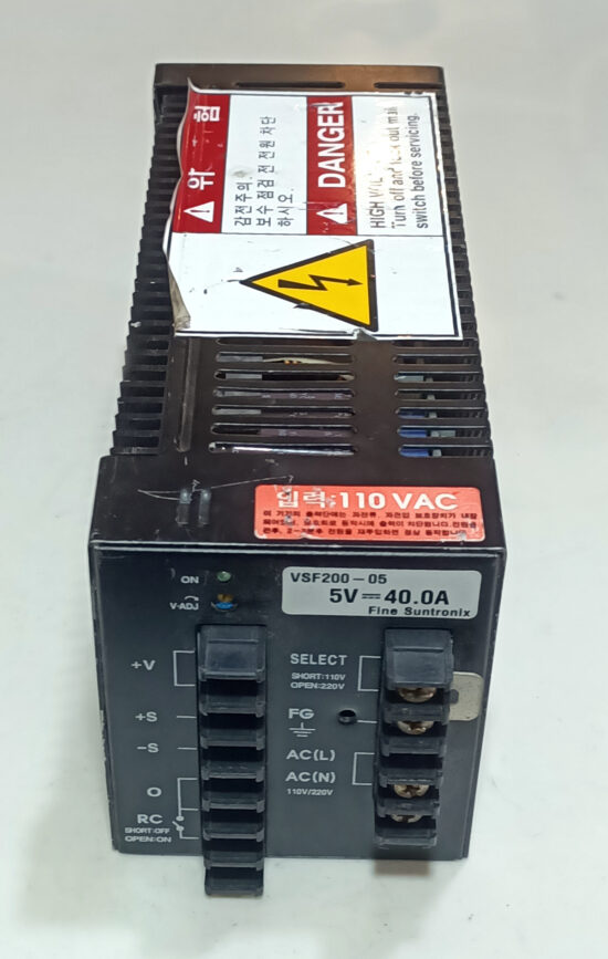 FINE SUNTRONIX VSF200-05 5V 40A AC To DC Single Output Switching Power Supply P310 - Image 7