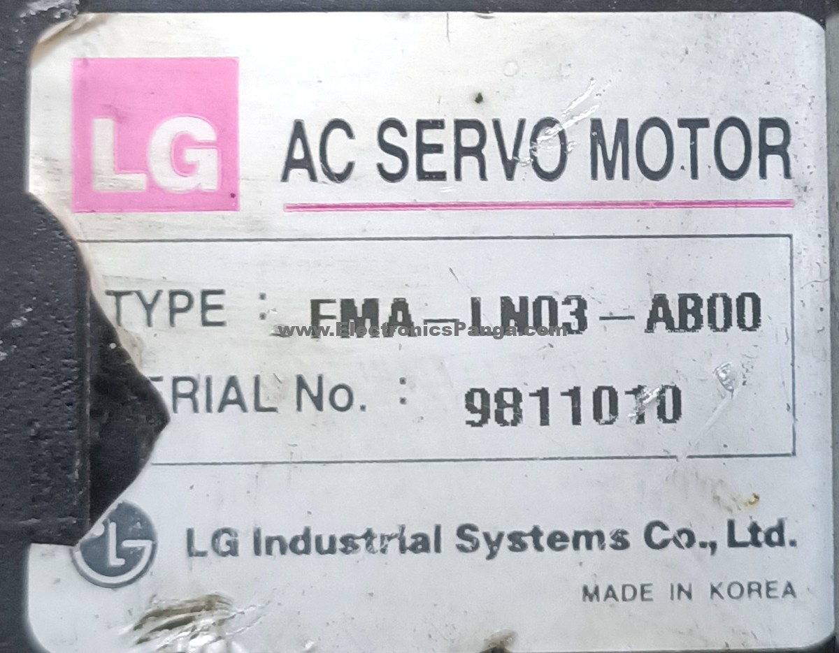 LG FMA-LN03-AB00 AC Servo Motor SM809 - Image 2