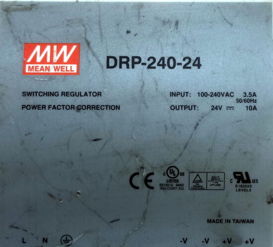MEAN WELL DRP-240-24 AC To DC Single Output Switching Power Supply P333 - Image 4