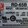 MEAN WELL RD-65B +5V-4A +24V-2A AC To DC Dual Output Switching Power Supply P301 - Image 2