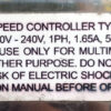 MULTIMIX 75C1S-7A 200-240V/AC 1-Phase Speed Controller AS479 - Image 5