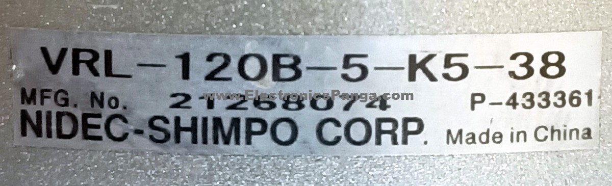 NIDEC-SHIMPO 5:1 Ratio VRL-120B-5-K5-38 Planetary Gearbox For 2kw, 3.5kw, 5kw Servo Motor G1025 - Image 2