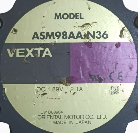 ORIENTAL MOTOR Vexta ASM98AA-N36 1.89V/DC 2.1A Closed Loop Stepping Motor STM218 - Image 2