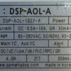 SAMWHA DSP-AOL-A Digital Motor Protection Relay R33 - Image 2
