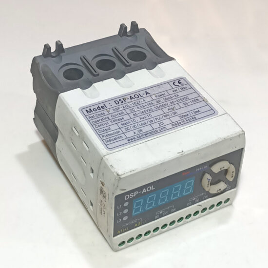 SAMWHA DSP-AOL-A Digital Motor Protection Relay R33 - Image 3