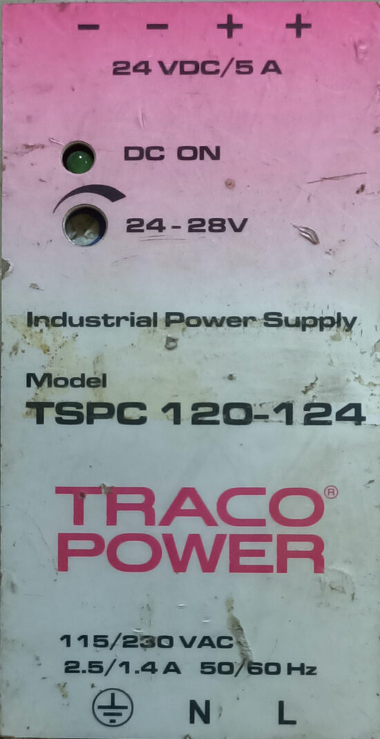 TRACO POWER TSPC120-124 24V 5A AC To DC Single Output Swithing Power Supply Module P335 - Image 4