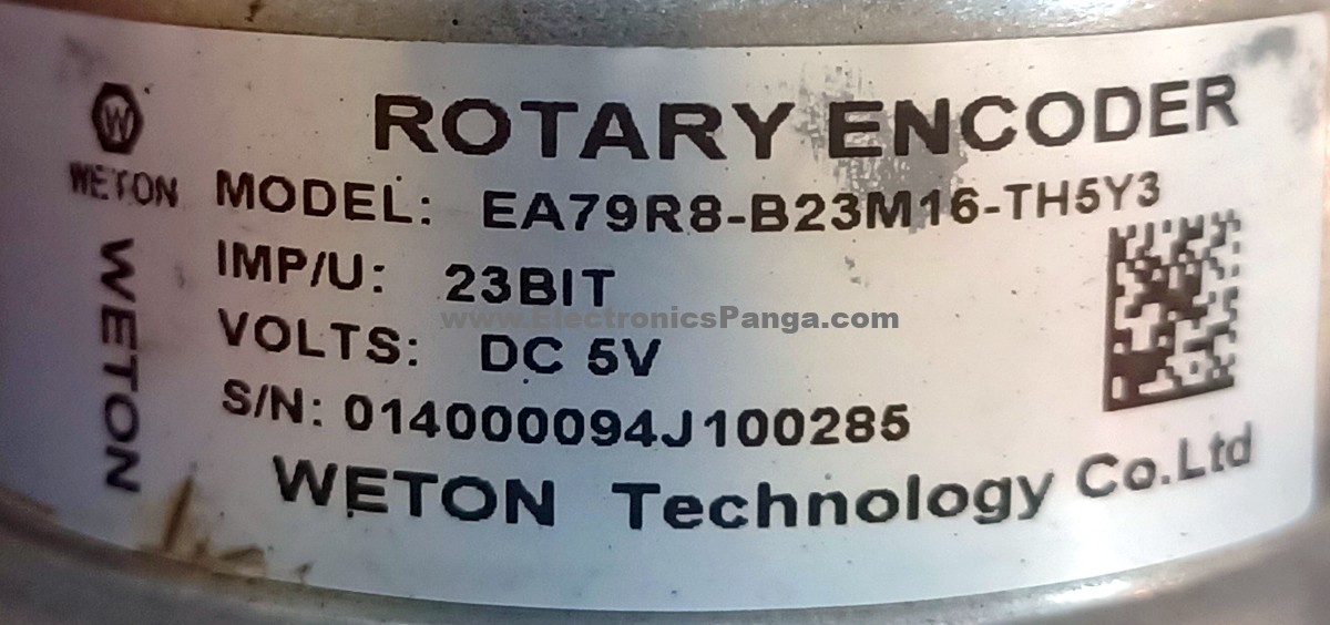 WETON EA79R8-B23M16-TH5Y3 5V/DC Rotary Encoder RE139 - Image 3