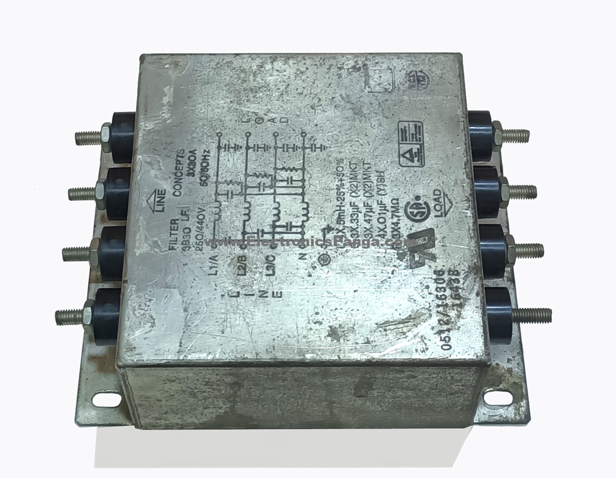 3B30LF 250/440V 30A Noise Filter F57 - Image 4