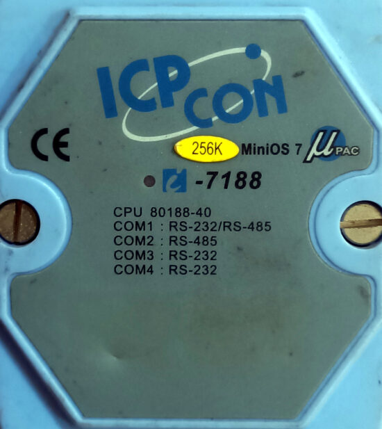 ICP CON I-7188 Programmable Automation Controller AS503 - Image 3