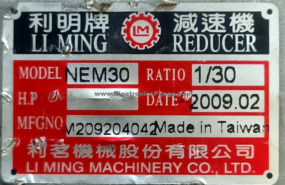 LI MING 30:1 Ratio NEM30 Input Flange 83mm Worm Gearbox G1054 - Image 2