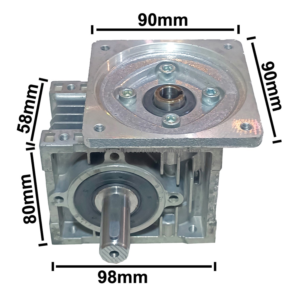 LI MING 30:1 Ratio NEM30 Input Flange 83mm Worm Gearbox G1054 - Image 4