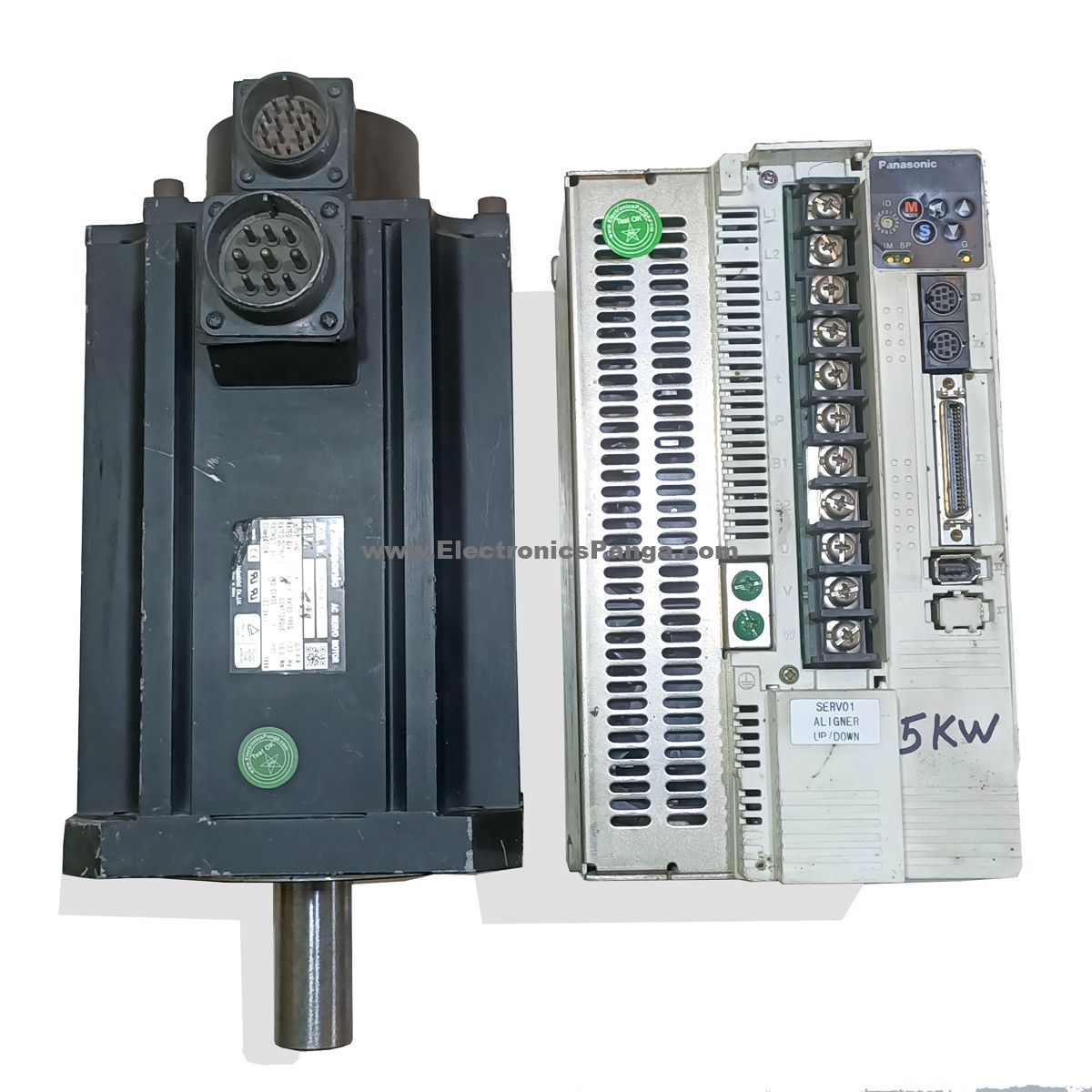 PANASONIC 4kw (4000w) MDMA402P1D AC Servo Motor + 5Kw (5000W) MFDDTB3A2 Driver MD291