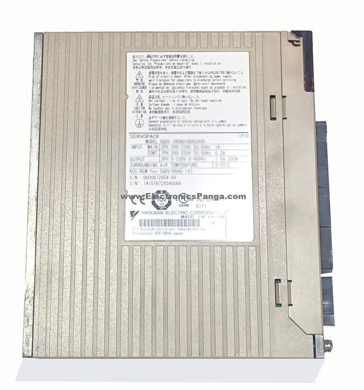 YASKAWA 400W (0.4Kw) SGDV-2R8A01A AC Servo Driver SD977 - Image 5
