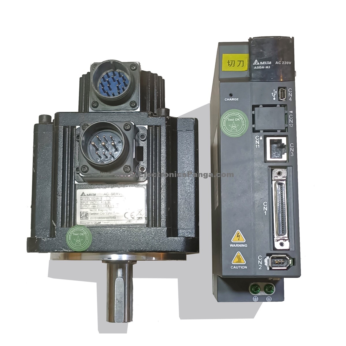 DELTA 1kw (1000w) ECMA-E11310RS AC Servo Motor + ASD-A3-1021-L Driver MD294