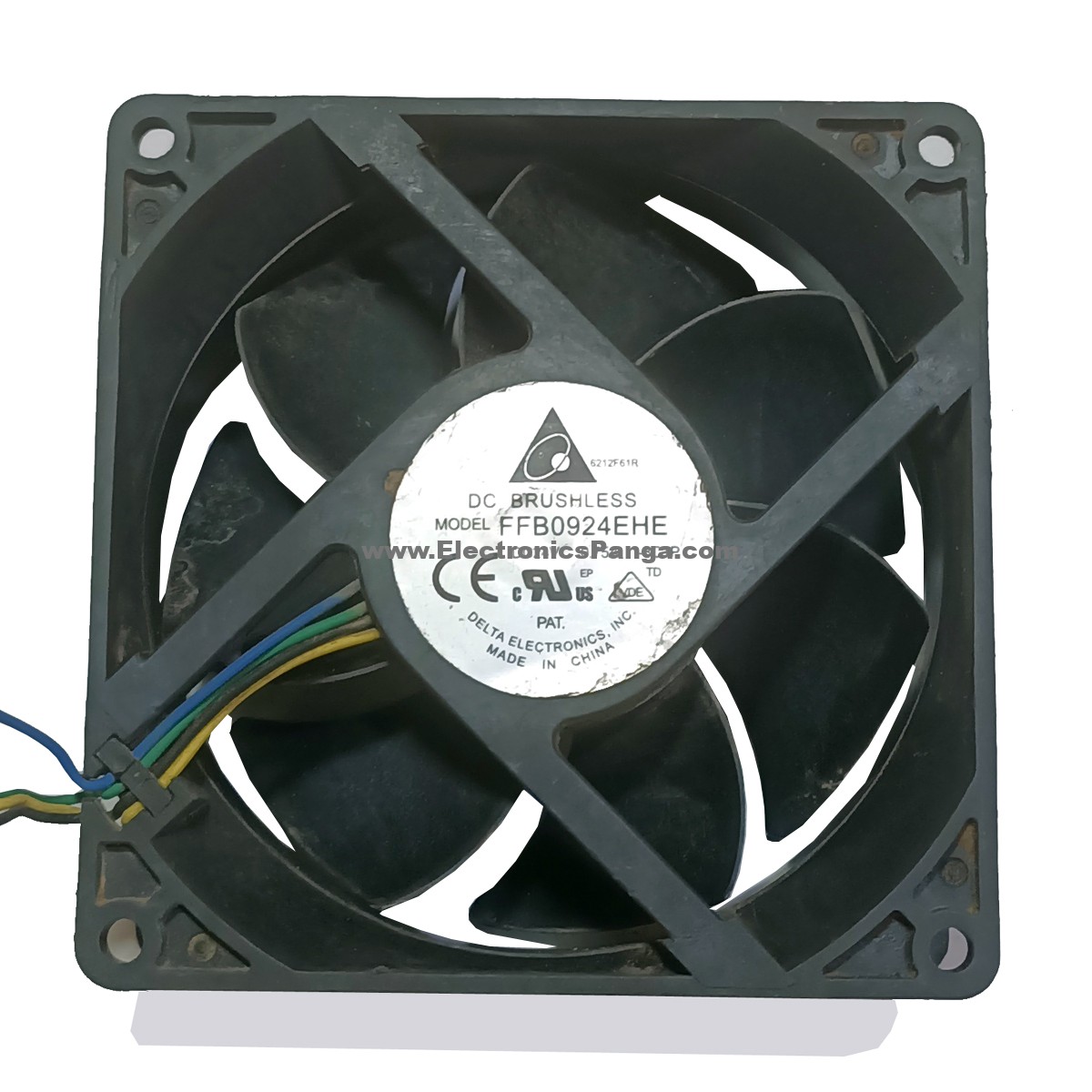 DELTA FFB0924EHE 24V/DC 0.75A 4-Wires Brushless Cooling Fan AS558