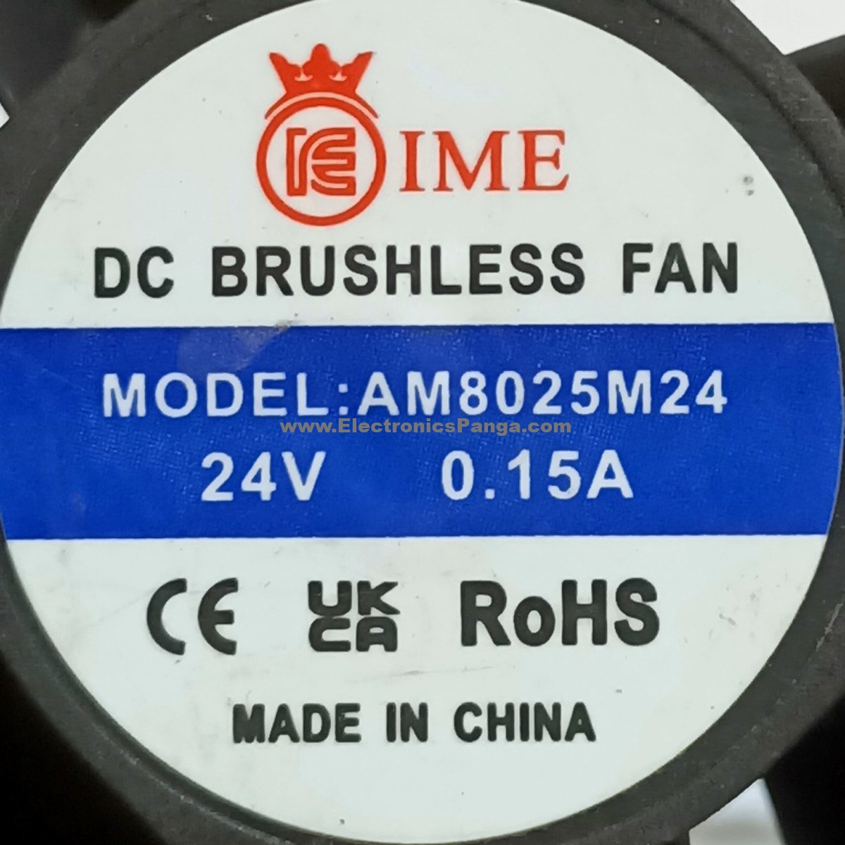 IME AM8025M24 24V/DC 0.15A 2-Wires Brushless Cooling Fan AS545 - Image 2