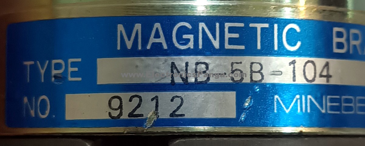 MINEBEA NB-5B-104 24V/DC Magnetic Power Brake AS507 - Image 2