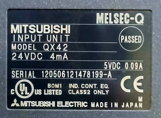 MITSUBISHI Q312B Q61P Q02HCPU QX42 QX42 Programmable Controller PLC Module PL217 - Image 11