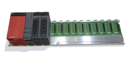 MITSUBISHI Q312B Q61P Q02HCPU QX42 QX42 Programmable Controller PLC Module PL217 - Image 2