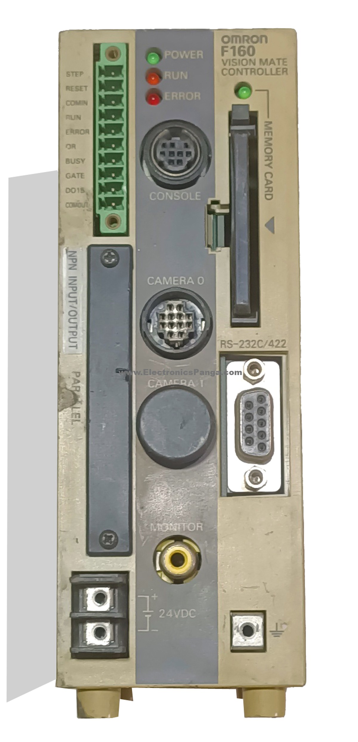 OMRON F160-C10E-2 24V/DC 1.6A Vision Mate Controller AS519 - Image 2