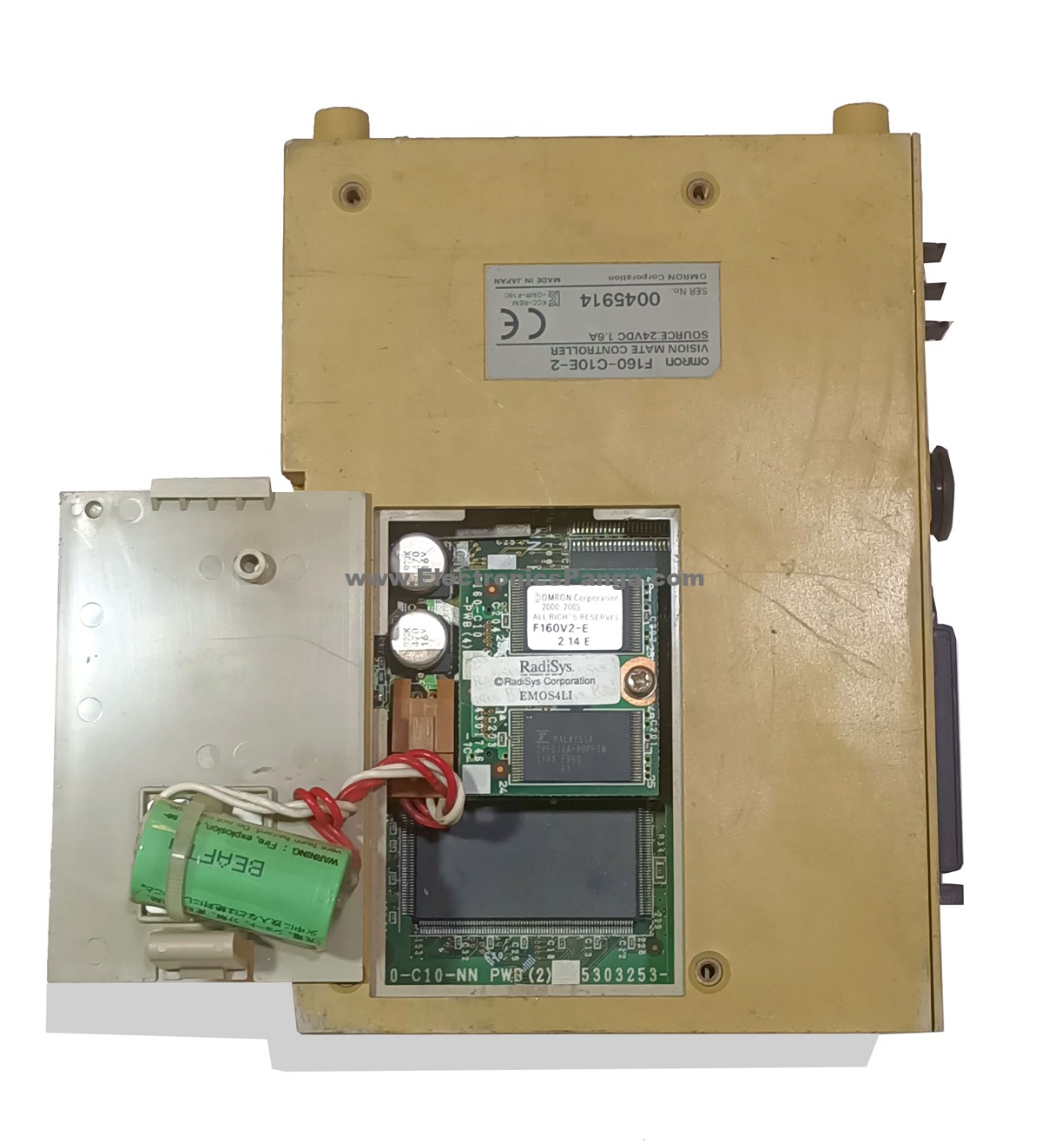 OMRON F160-C10E-2 24V/DC 1.6A Vision Mate Controller AS519 - Image 7