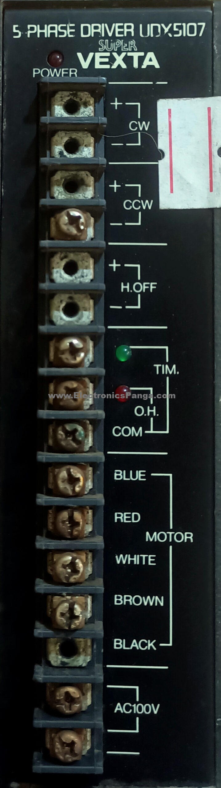 ORIENTAL Motor Vexta UDX5107 100-115V/AC 5-phase Stepper Driver STD279 - Image 2
