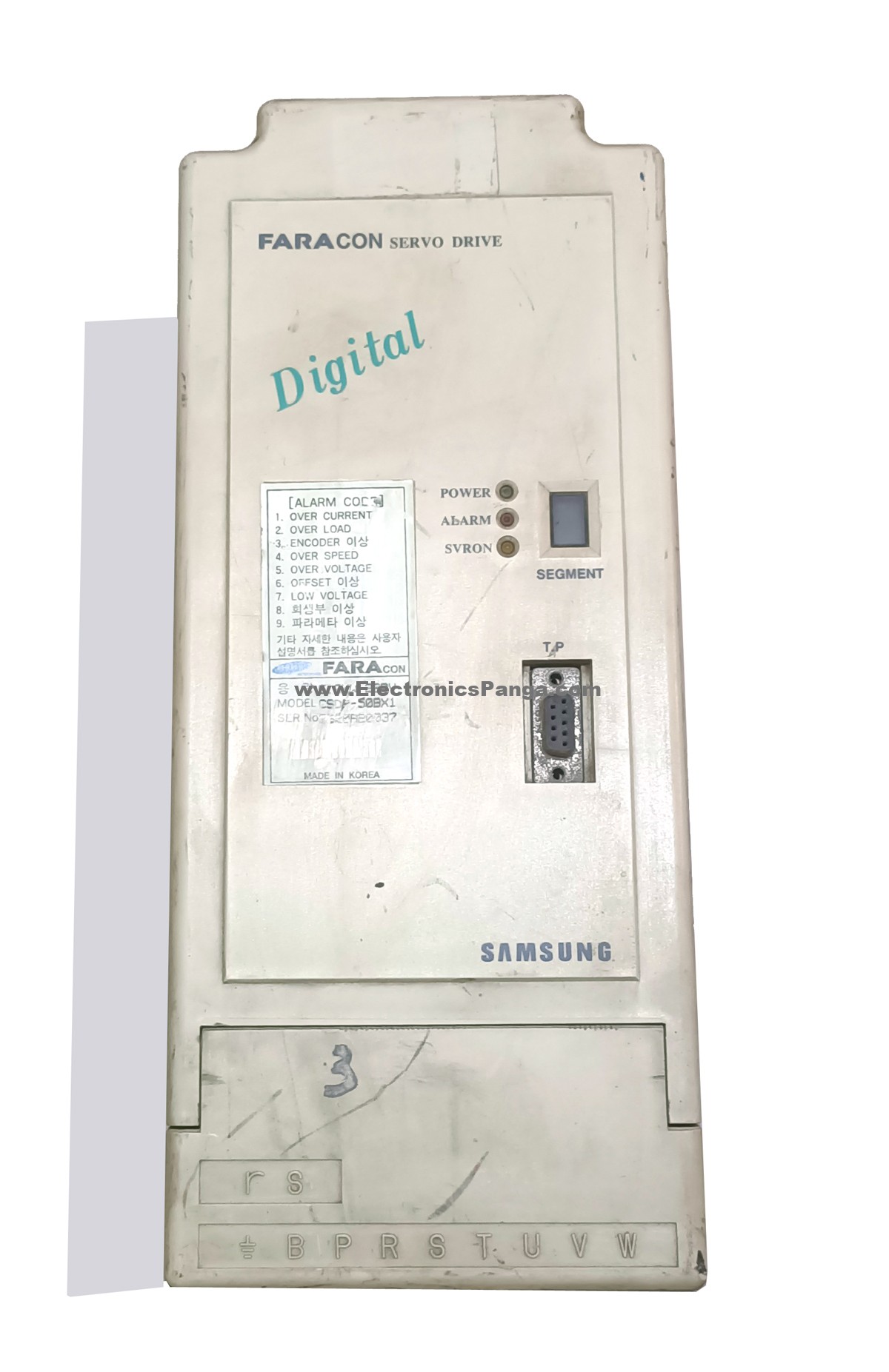 SAMSUNG FARACON 5Kw (5000W) CSDP-50BX1 AC Servo Driver SD1055 - Image 2