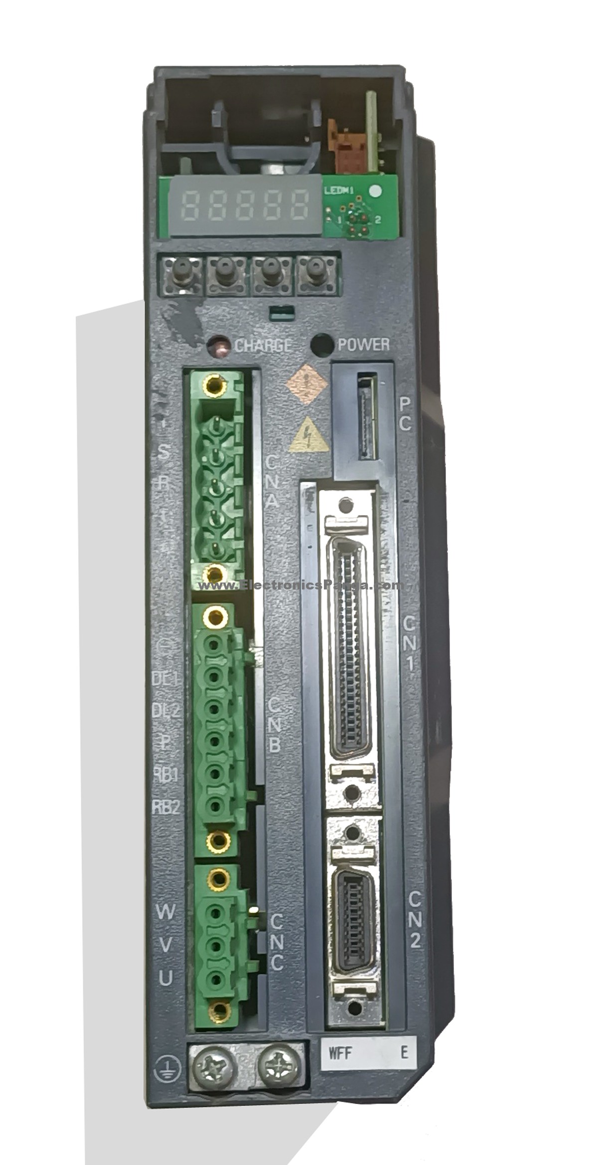 SANYO DENKI SANMOTION RS1A01AAW AC Servo Driver SD1045 - Image 2