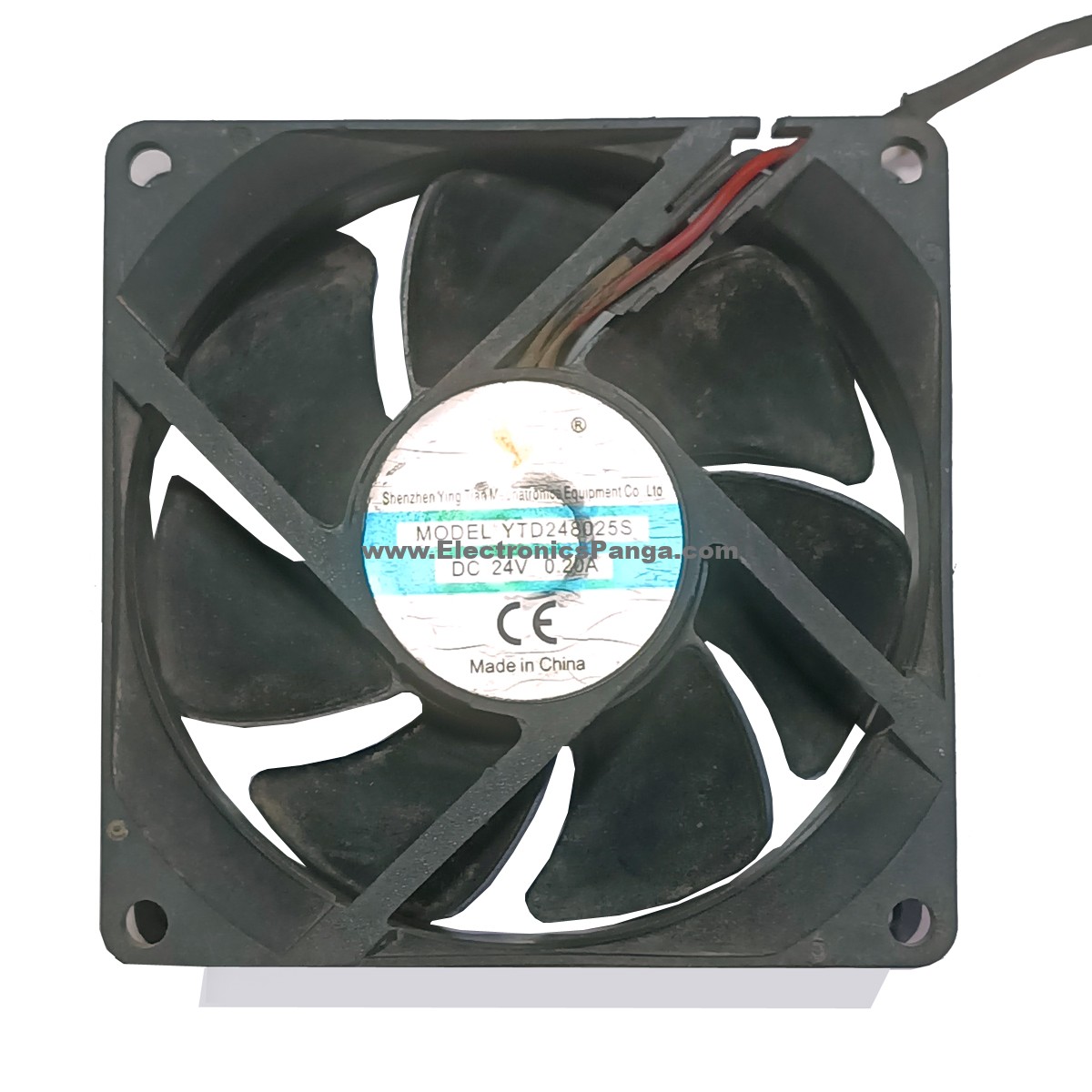SHENZHEN YING YTD248025S 24V/DC 0.20A 2-Wires Cooling Fan AS542