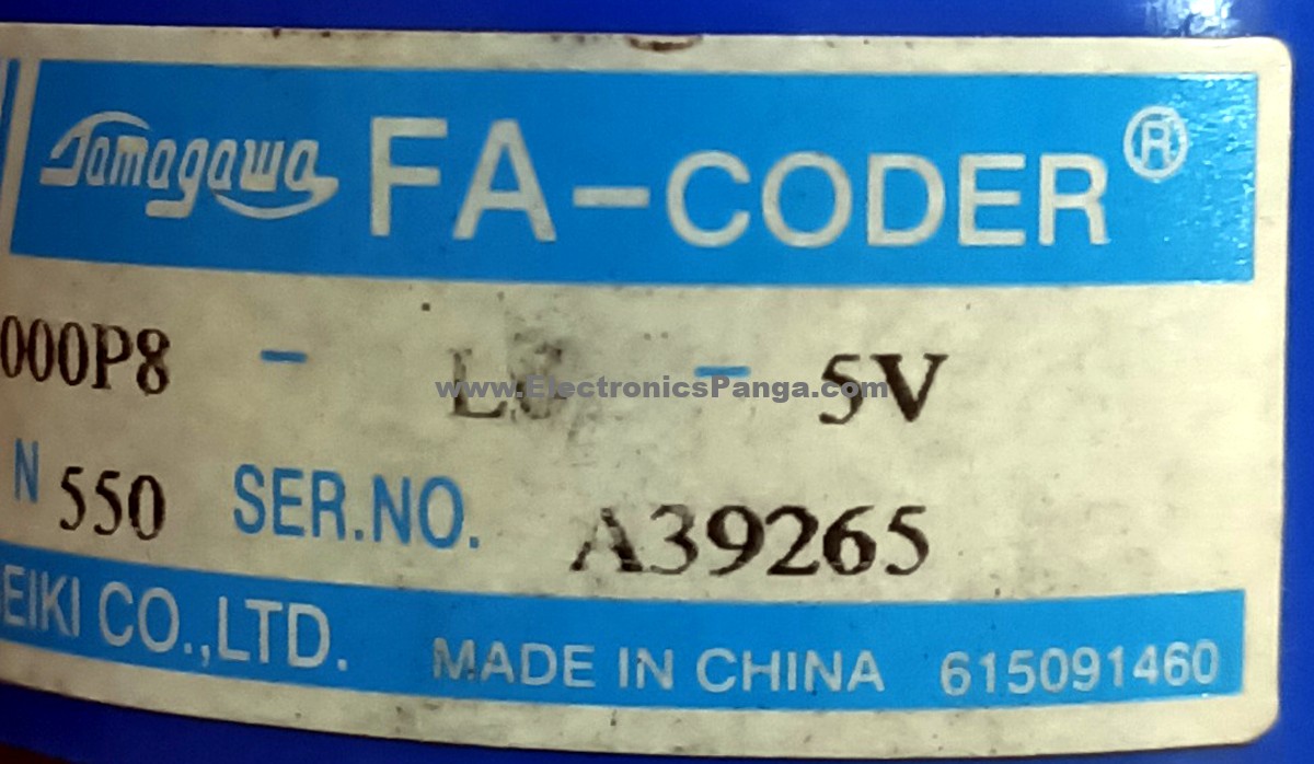 TAMAGAWA SEIKI FA-CODER TS5217N550 48-5000P8-L6-5V Encoder RE156 - Image 4