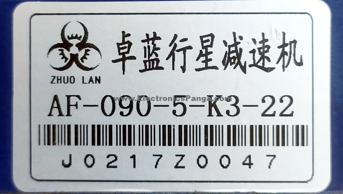 ZHUO LAN 5:1 Ratio AF-090-5-K3-22 Planetary Gearbox For 1kw 1.5kw Servo Motor G1075 - Image 2