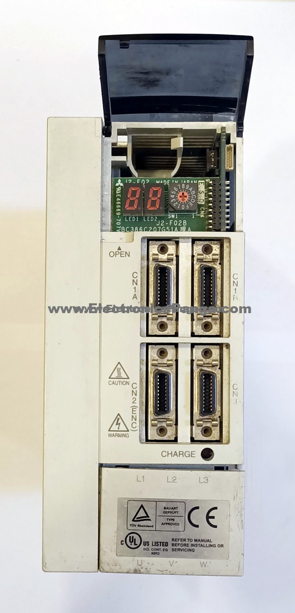 MITSUBISHI 750W (0.75Kw) MR-J2-70A AC Servo Driver SD1132 - Image 2
