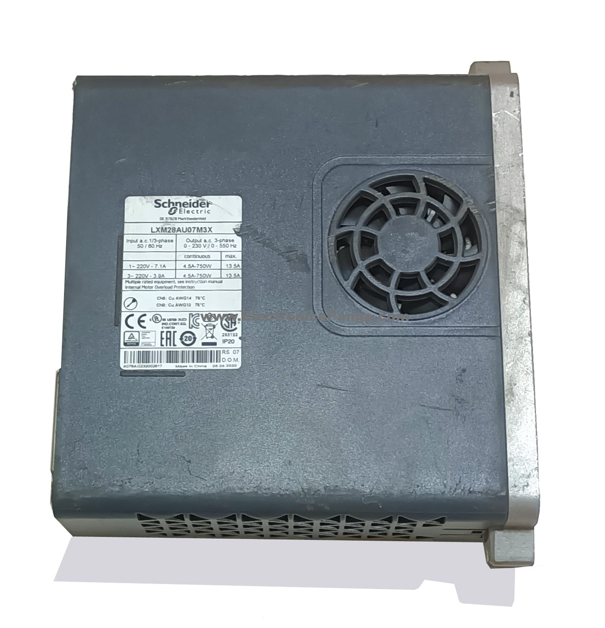 SCHNEIDER ELECTRIC 750W (0.75Kw) LXM28AU07M3X AC Servo Driver SD1098 - Image 5