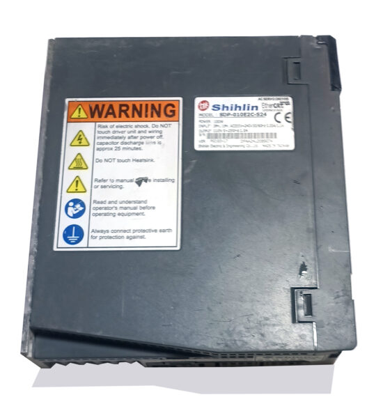 SHIHLIN ELECTRIC 100W (0.1Kw) SDP-010E2C-S24 AC Servo Driver SD1075 ...