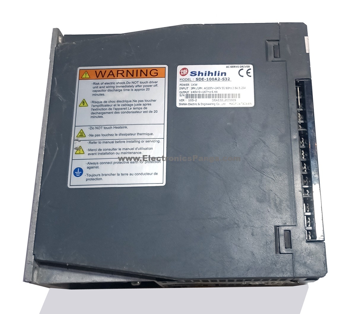 SHIHLIN ELECTRIC 1Kw (1000W) SDE-100A2-S32 AC Servo Driver SD1078 - Image 8
