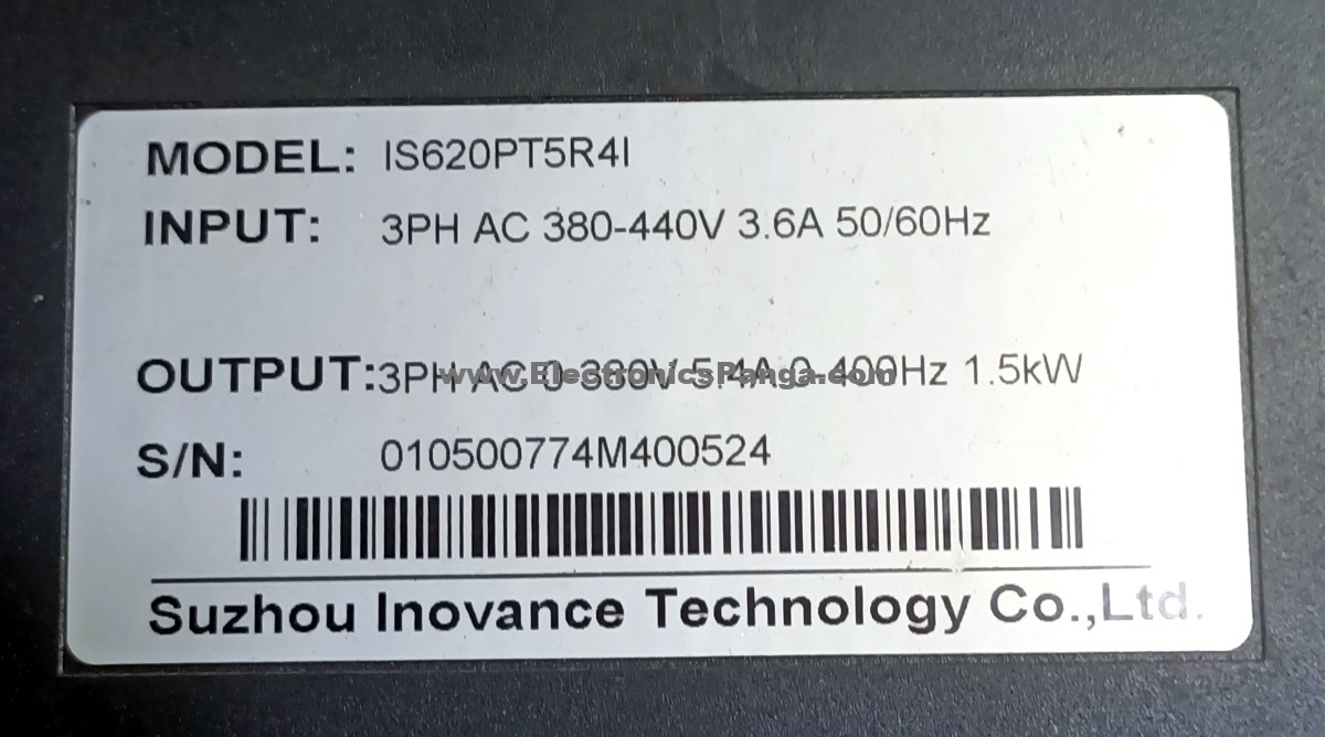 SUZHOU INOVANCE 1.3Kw (1300W) ISMH3-13C15CD-A331Y AC Servo Motor + 1.5kw (1500w) IS620PT5R4I Driver MD300 - Image 11