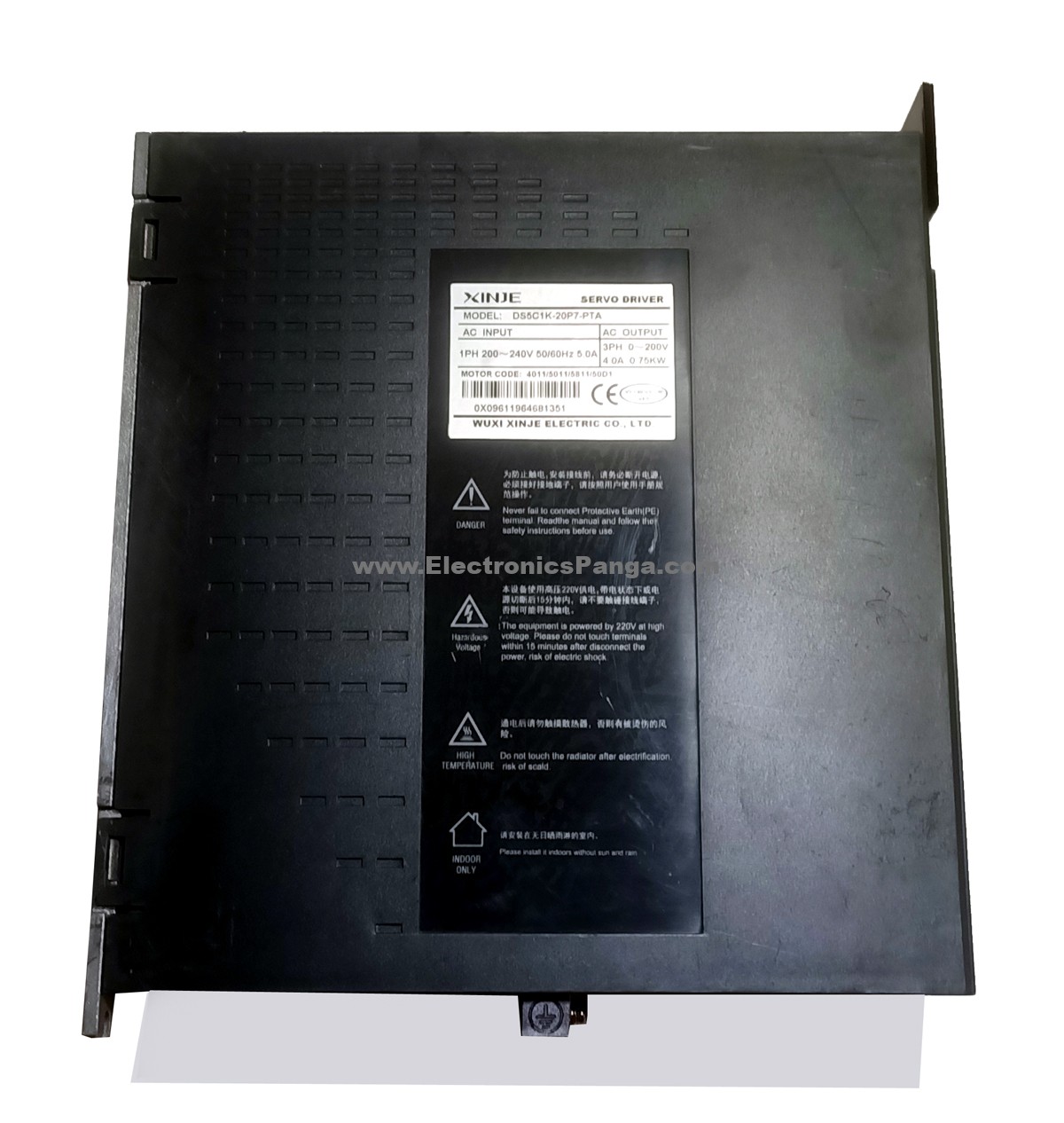 WUXI XINJE 0.75Kw (750W) DS5C1K-20P7-PTA AC Servo Driver SD1079 - Image 5