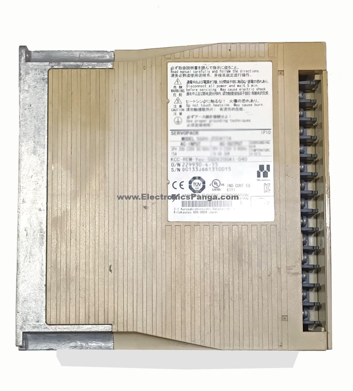 YASKAWA 3Kw (3000W) SGDV-200A01A002000 AC Servo Driver SD1092 - Image 5