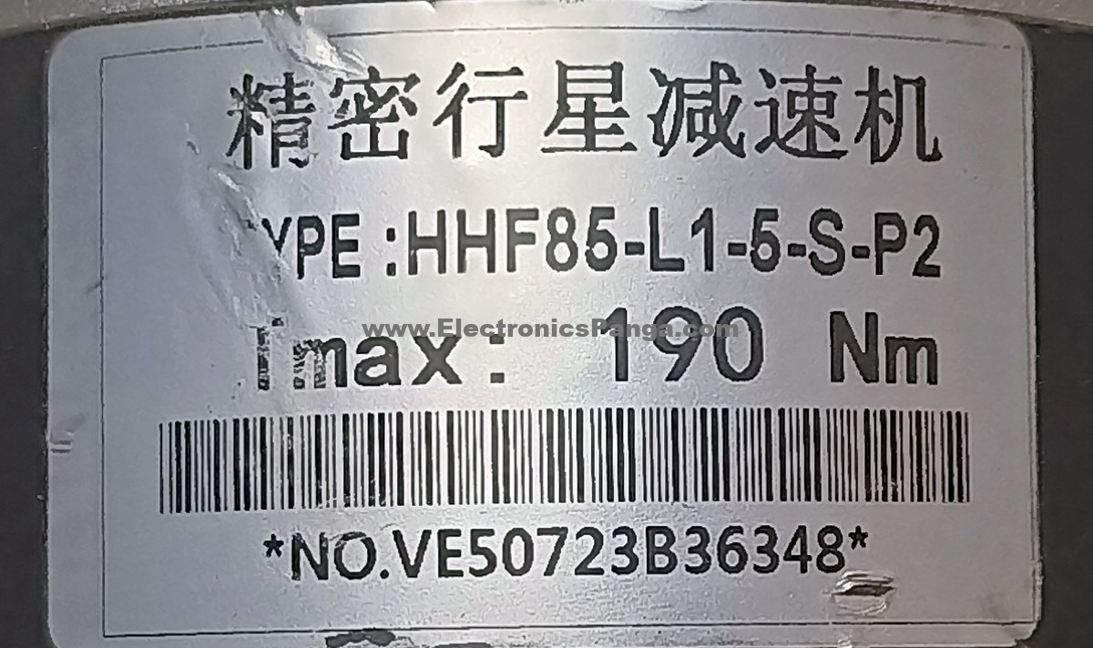 5:1 Ratio HHF85-L1-5-S-P2 Planetary Gearbox For 750w Servo Motor G1179 - Image 2