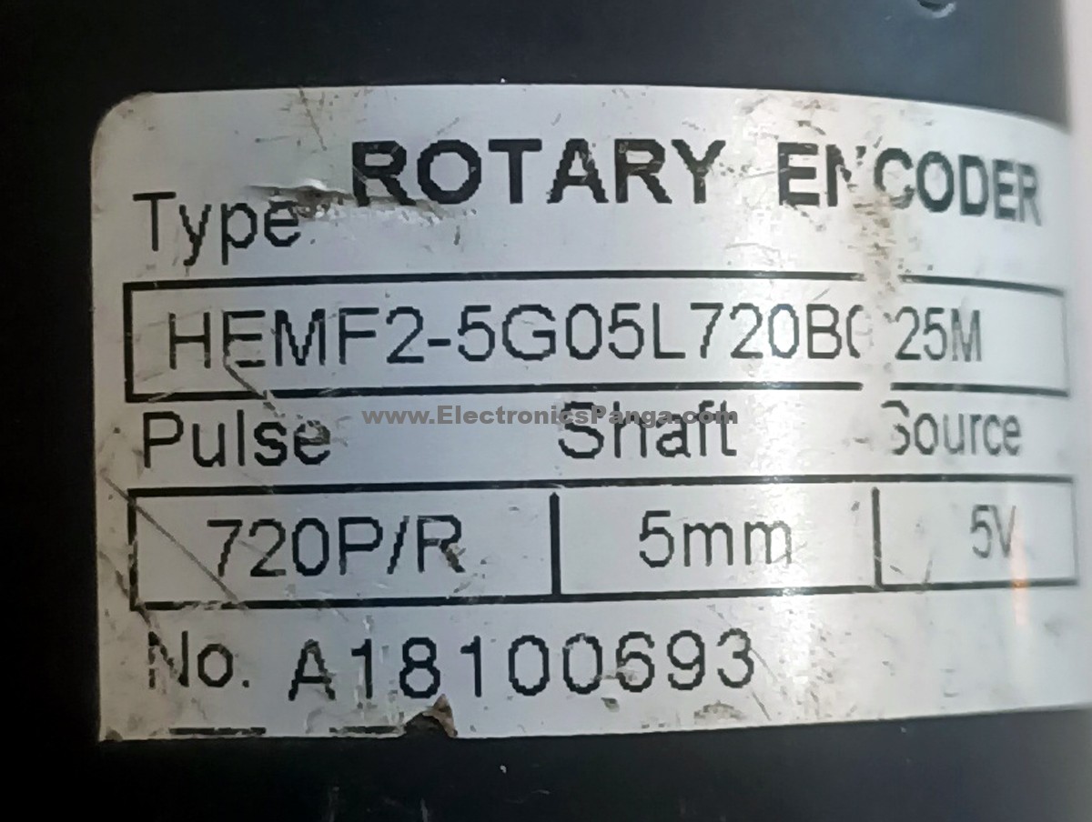 HEMF2-5G05L720B0-25M 5V/DC 720P/R Rotary Encoder RE174 - Image 2
