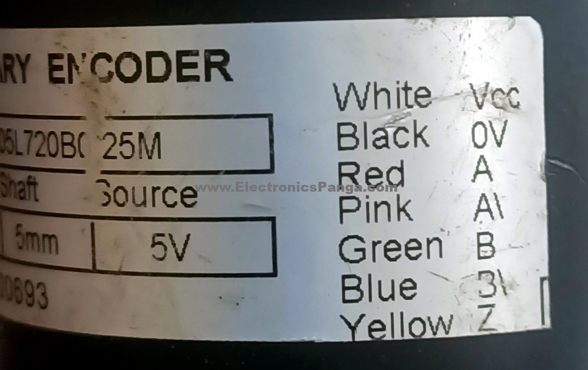 HEMF2-5G05L720B0-25M 5V/DC 720P/R Rotary Encoder RE174 - Image 3
