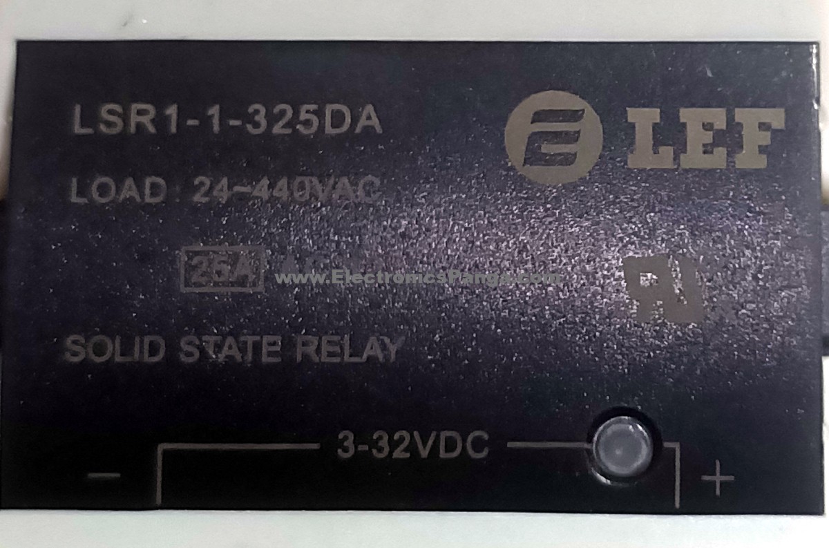 LSR1-1-325DA 25A 3-32V/DC to 24-440V/AC Solid State Relay SSR R41 - Image 2