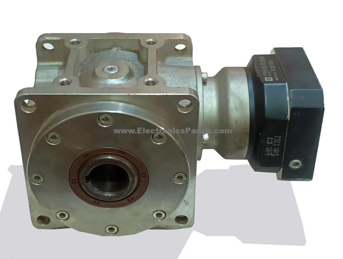 LIMING ATG 50:1 Ratio KHY90-R80OB-50 Worm Gearbox For 750w Servo Motor G1174 - Image 3