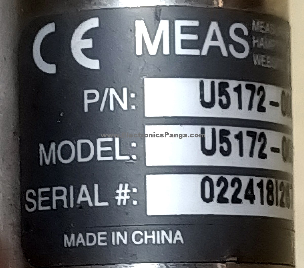 MEAS U5172-00000E-001BA Pressure Sensor and Transducer N313 – Star ...