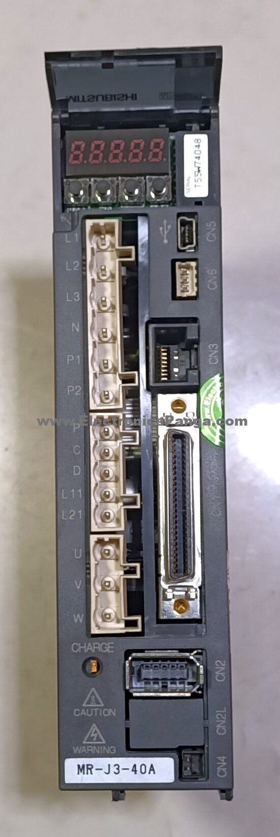 MITSUBISHI 400W (0.4Kw) MR-J3-40A AC Servo Driver SD1180 - Image 3